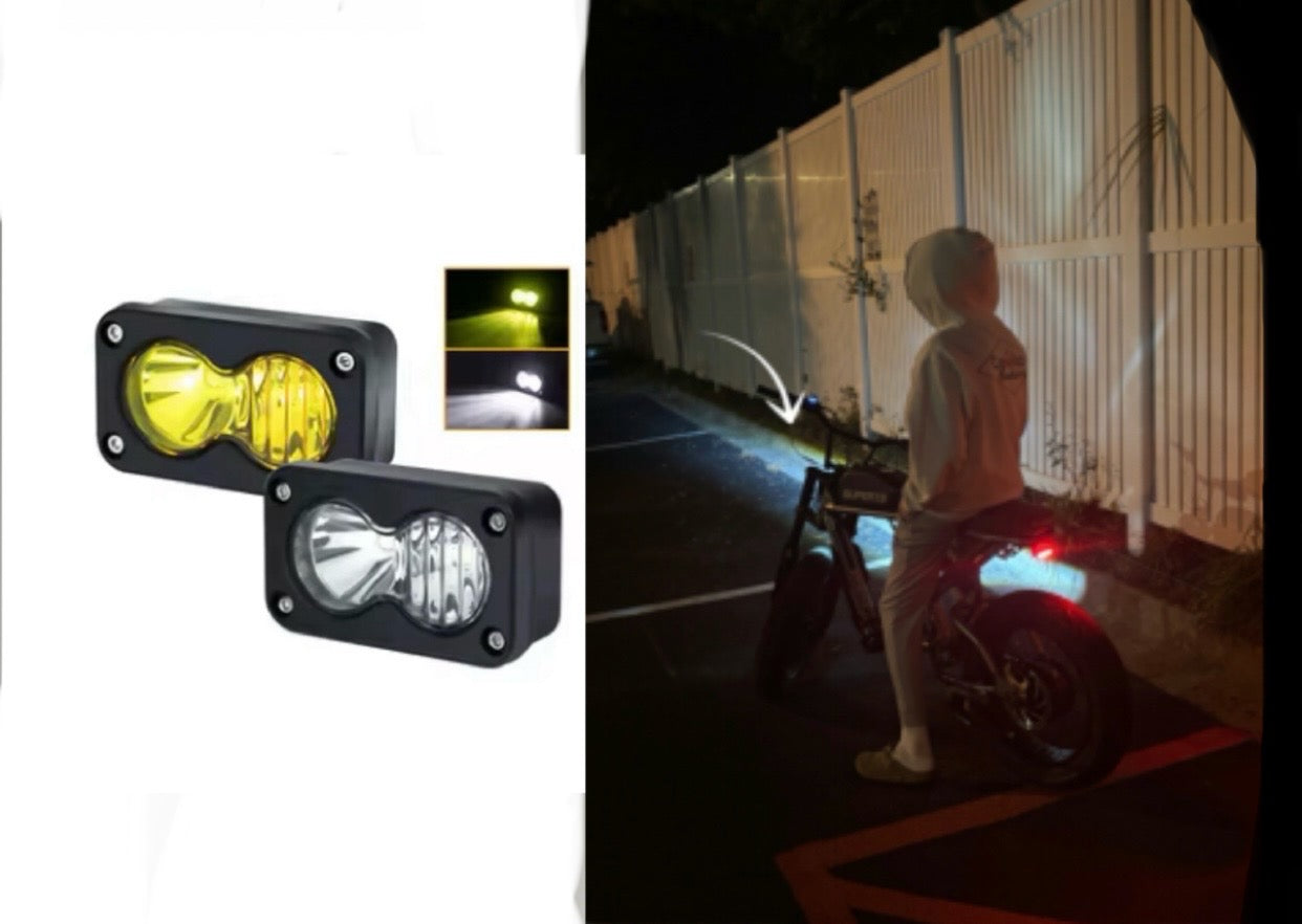 Fake Plug and play baja light (Fits most bikes)