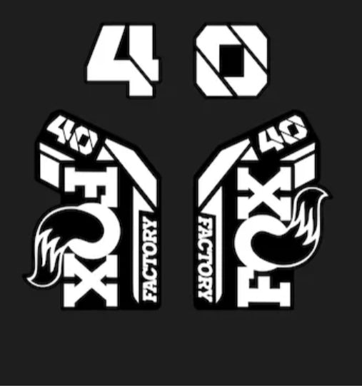 Fox 40 decal